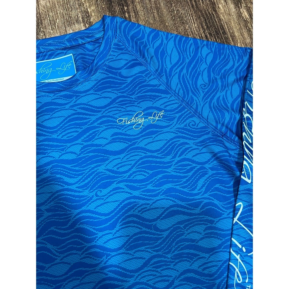 Medium Boys Fishing Life UPF 50+ Sun Protection - Picture 3 of 4
